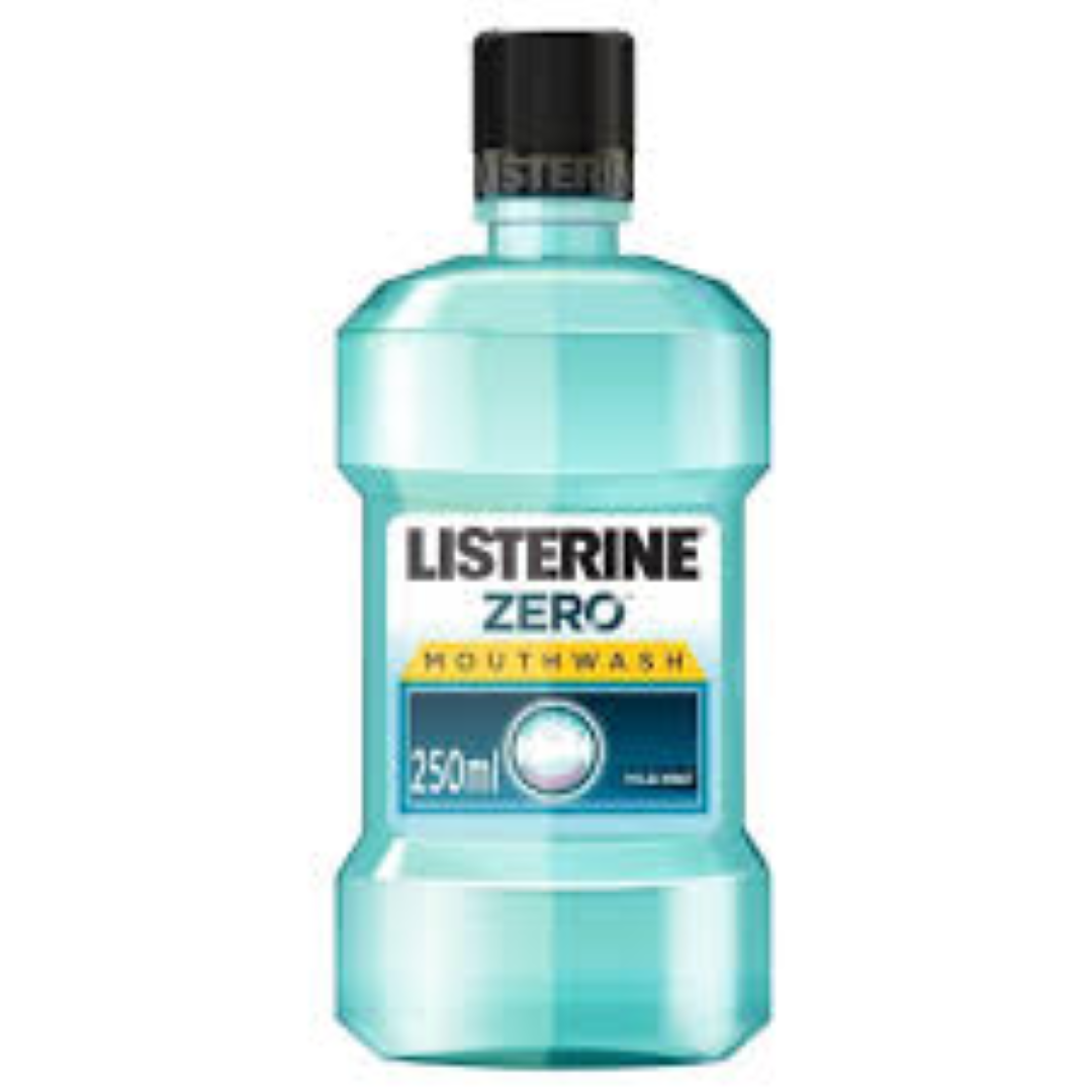 LISTERINE MOUTHWASH ZERO 250ML